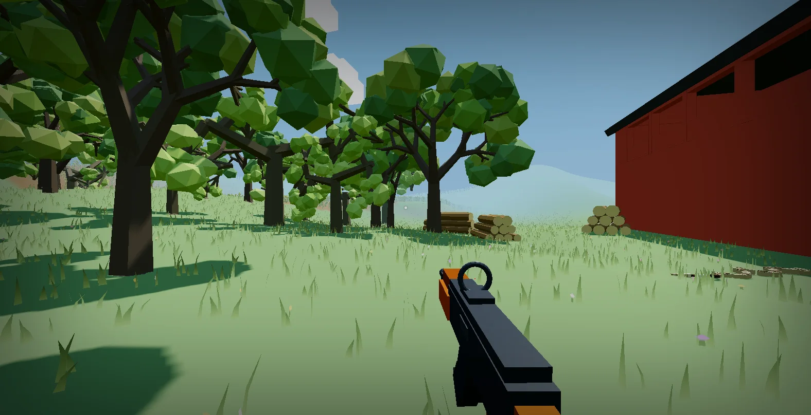 Screenshot módu Arms Race